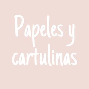 Papeles y Cartulinas